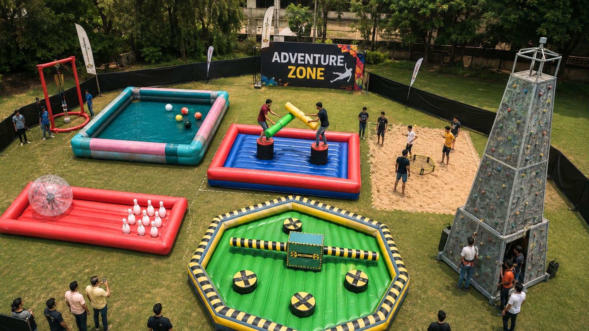 The Arena of Adventure at GYF