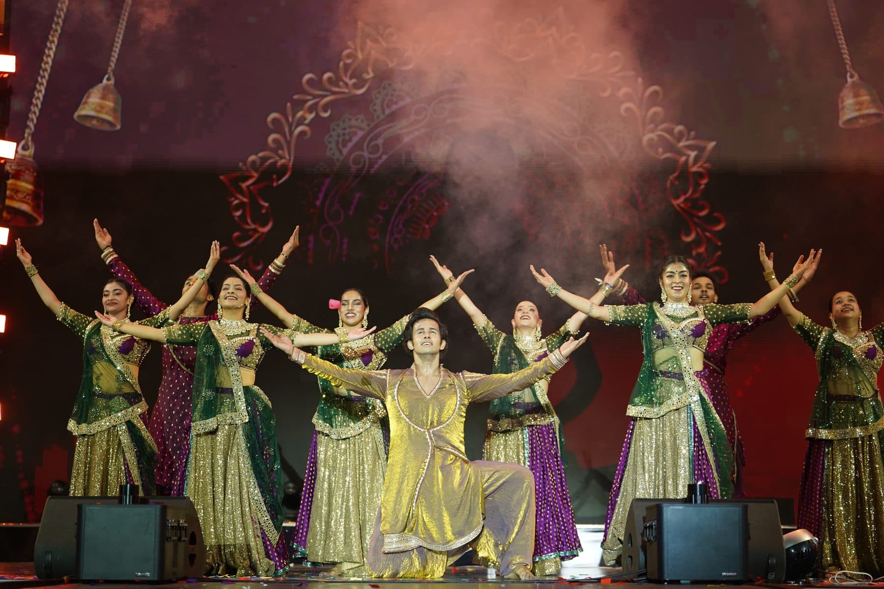Dancers performing at GYF
