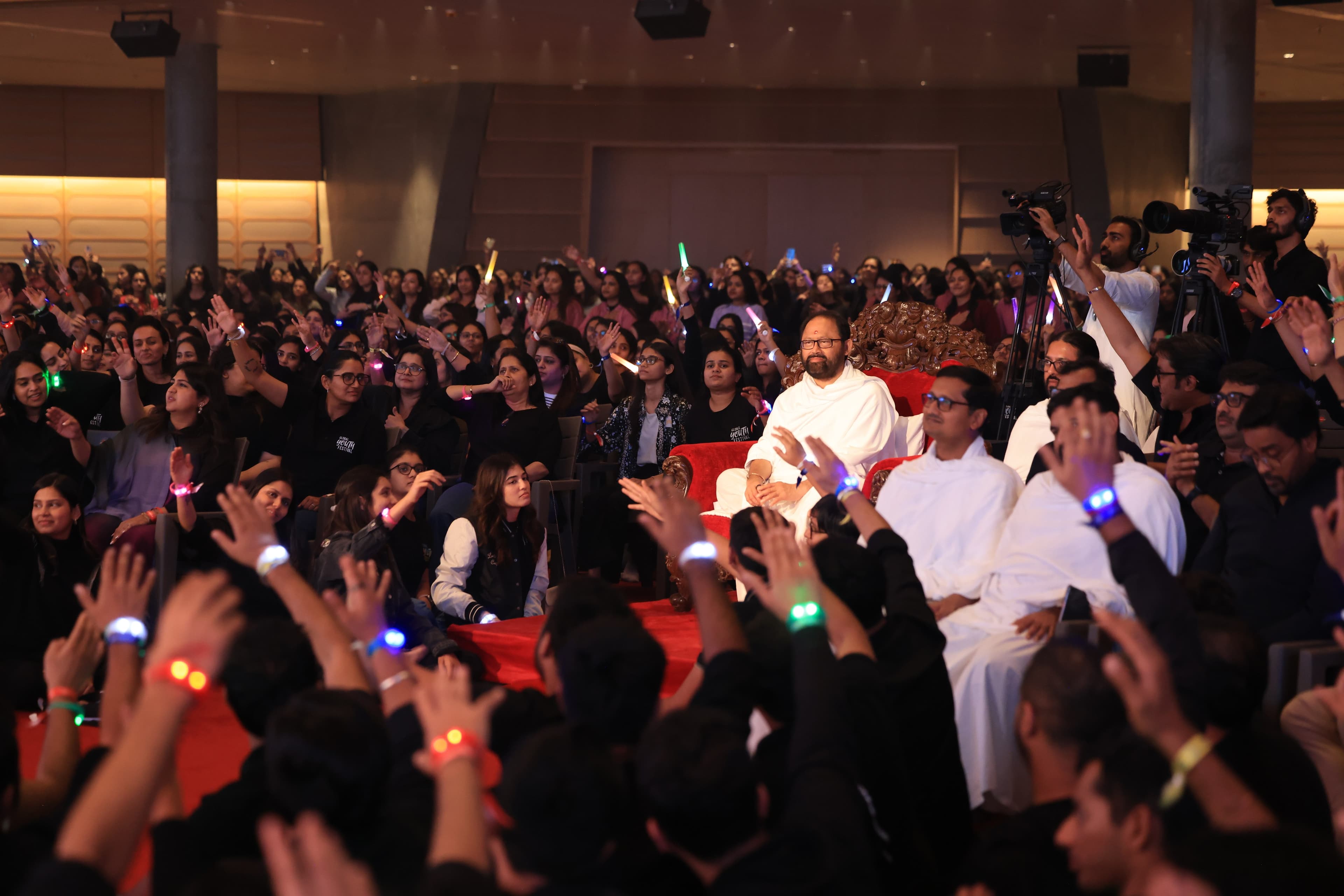 Crowd at Global Youth Festival Mumbai 2025